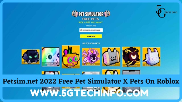 Petsimnet 2022 Free Pet Simulator X Pets On Roblox