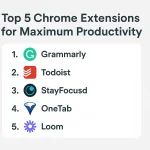 Top 5 Chrome Extensions for Maximum Productivity